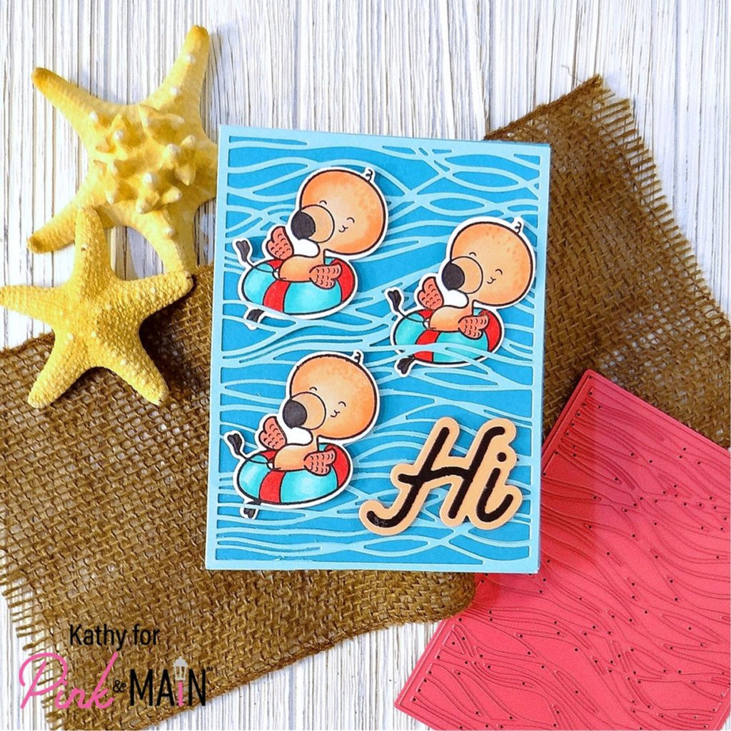 Pink and Main Making Waves Die PNM543 hi