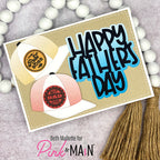 Pink and Main Man of the Year Clear Stamps pm0781 best dad