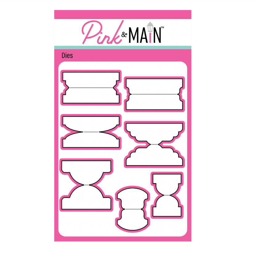 Pink and Main Many Tabs Dies pnm811