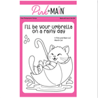 Pink and Main March Cat Clear Stamps pm0864