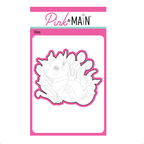 Pink and Main May Cat Clear Stamp and Die Set image 2