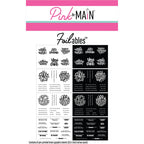 Pink and Main Mega Birthday Foilables Sheets pmf309
