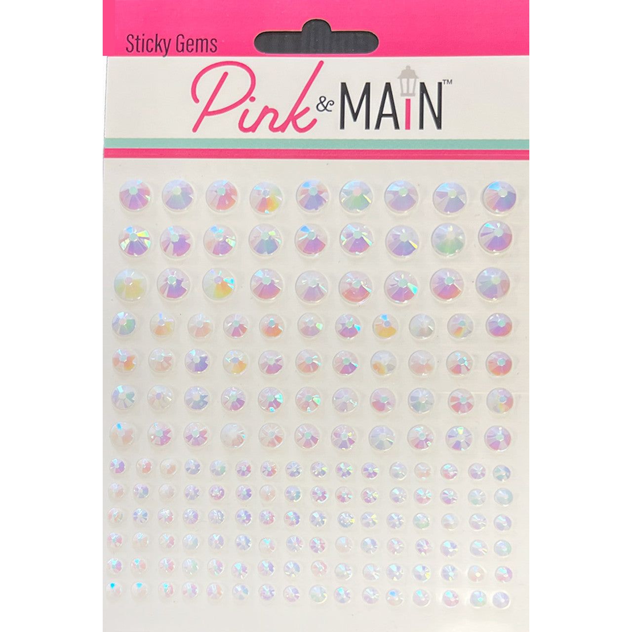 Pink and Main Mother Of Pearl Sticky Gems pme148