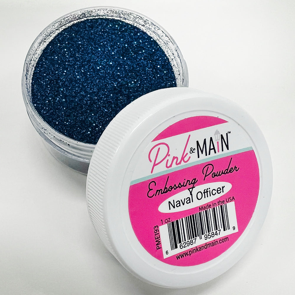 Pink and Main Naval Officer Embossing Powder pme193