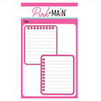 Pink and Main Note Pages Dies pnm864