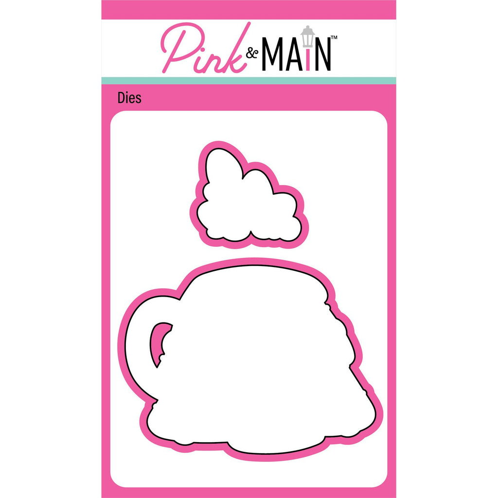 Pink and Main November Mug Clear Stamp and Die Set image 2