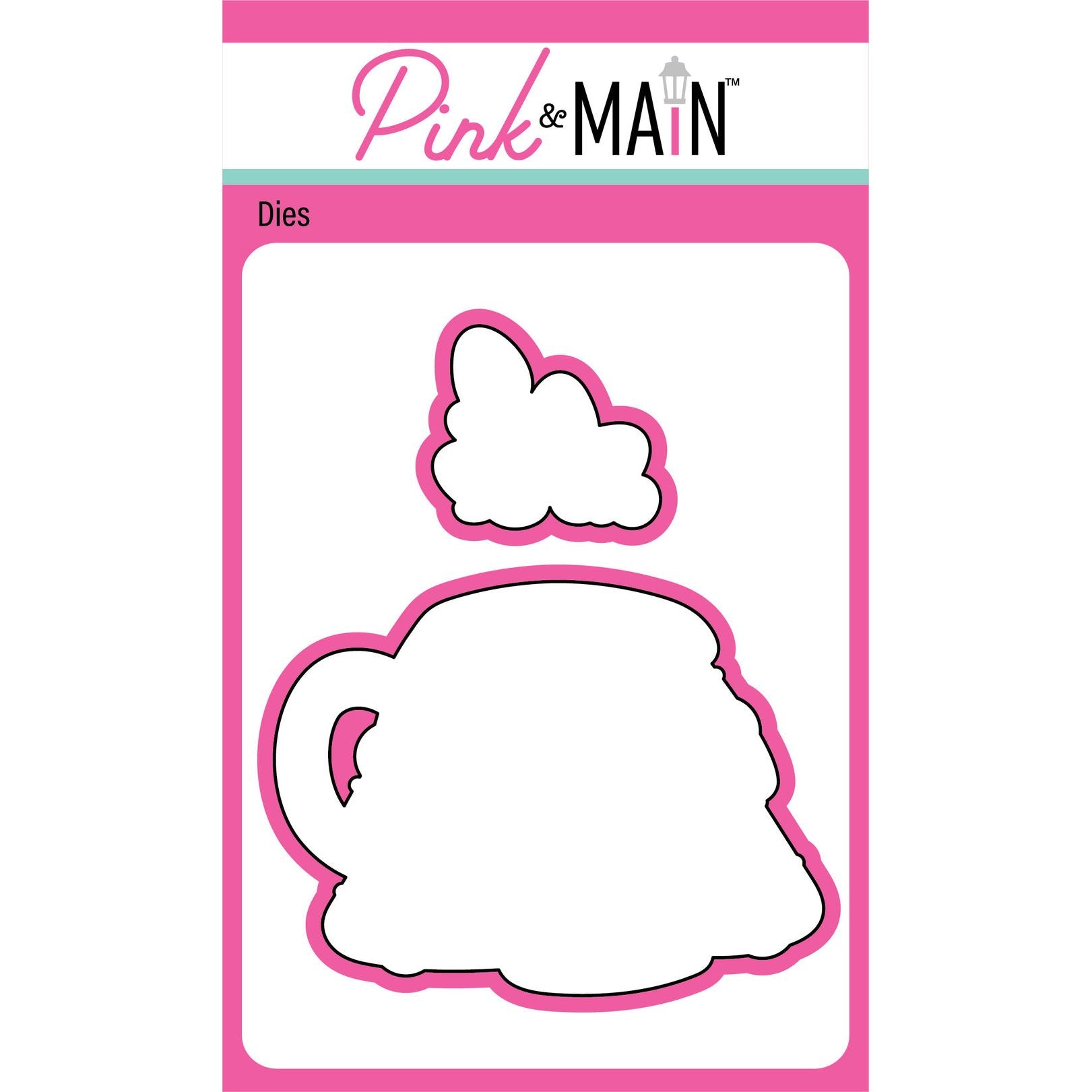 Pink and Main November Mug Clear Stamp and Die Set image 2