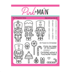 Pink and Main Nutcracker Kisses Clear Stamps pm0822