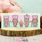 Pink and Main Nutcracker Kisses Dies pnm790 pink