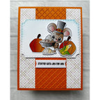 Pink and Main October Mouse Clear Stamps pm0828 pumpkins