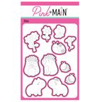 Pink and Main Oh Capy Day Clear Stamp and Die Set image 2