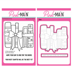 Pink and Main One For The Books Clear Stamp and Die Set