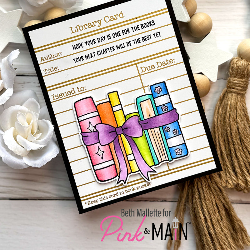Pink and Main One For The Books Dies pnm859 rainbow books