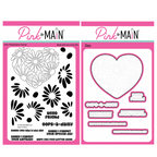 Pink and Main Oops A Daisy Clear Stamp and Die Set