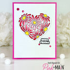 Pink and Main Oops A Daisy Clear Stamps pm0853 hello friend