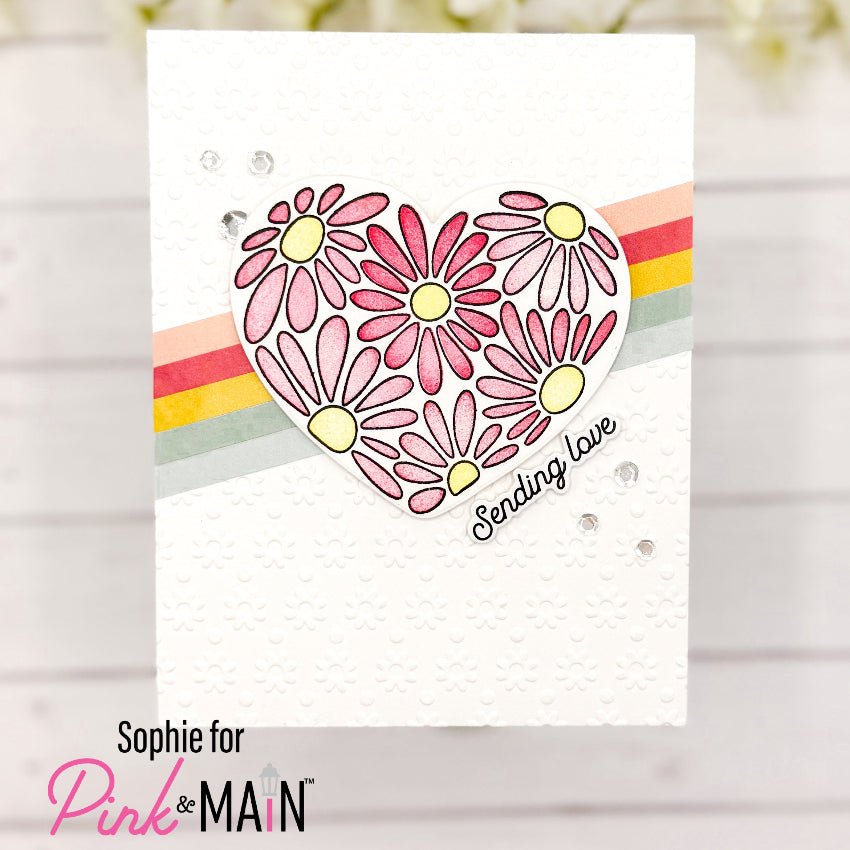 Pink and Main Oops A Daisy Dies pnm837 sending love