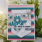Pink and Main Oops A Daisy Dies pnm837 stripes