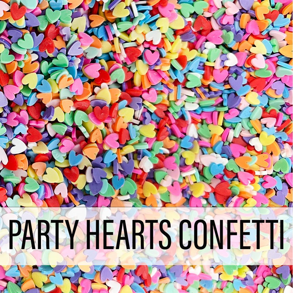 Pink and Main Party Hearts Confetti pme186
