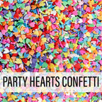 Pink and Main Party Hearts Confetti pme186
