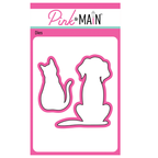 Pink and Main Pet Silhouette Dies pnm824