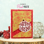 Pink and Main Petite Holly Foilables Panels pmf360 christmas