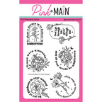 Pink and Main Plant A Garden Clear Stamps pm0768