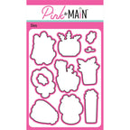 Pink and Main Planter Friends Coordinating Dies pnm721