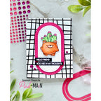 Pink and Main Planter Friends Coordinating Dies pnm721 hello friend
