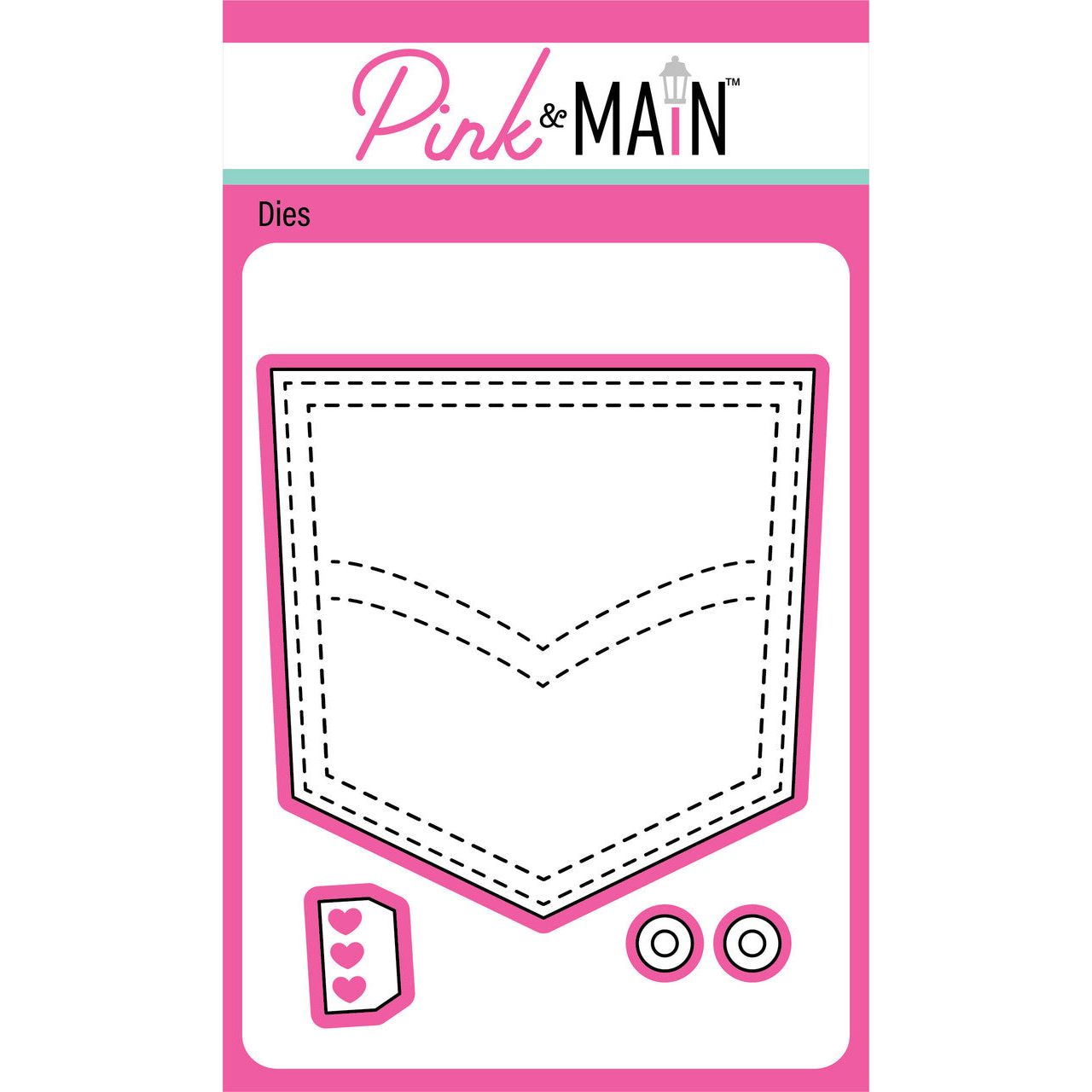 Pink and Main Pocket Dies pnm720