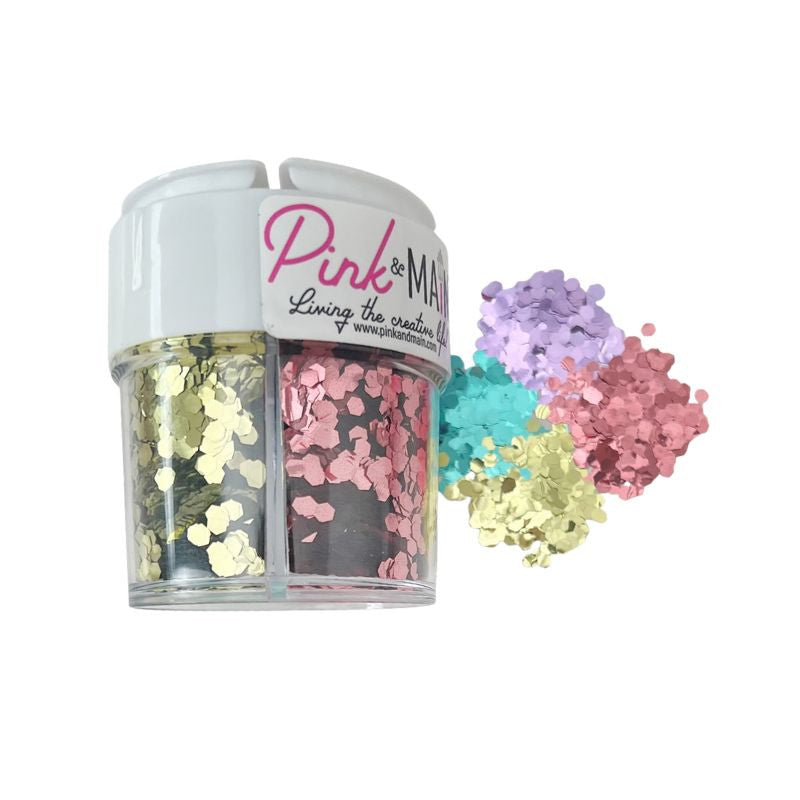 Pink and Main Princess Shaker Glitter pme204