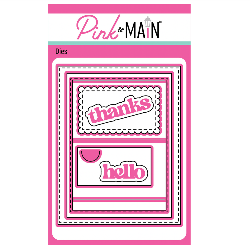Pink and Main Pull and Surprise Card Dies pnm822