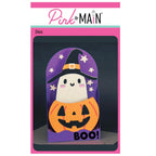Pink and Main Pumpkin Ghost Pop Up Card Dies pnm904