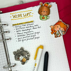 Pink and Main Pumpkin Spice Cuties Clear Stamps pm0811 magnets