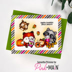 Pink and Main Pumpkin Spice Cuties Dies pnm778 stripes