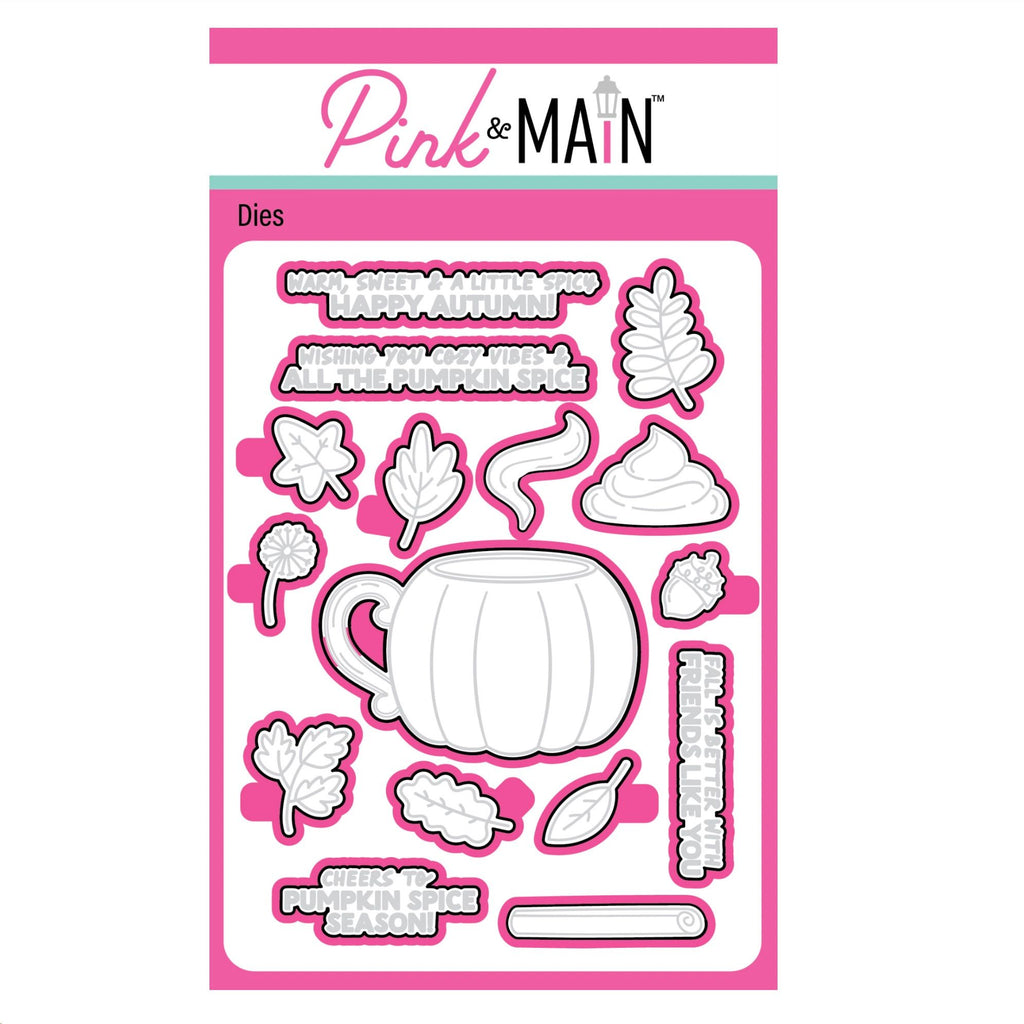 Pink and Main Pumpkin Spice Mug Dies pnm897