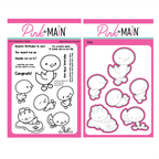 Pink and Main Quack Me Up Clear Stamp and Die Set