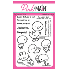 Pink and Main Quack Me Up Clear Stamp and Die Set image 1