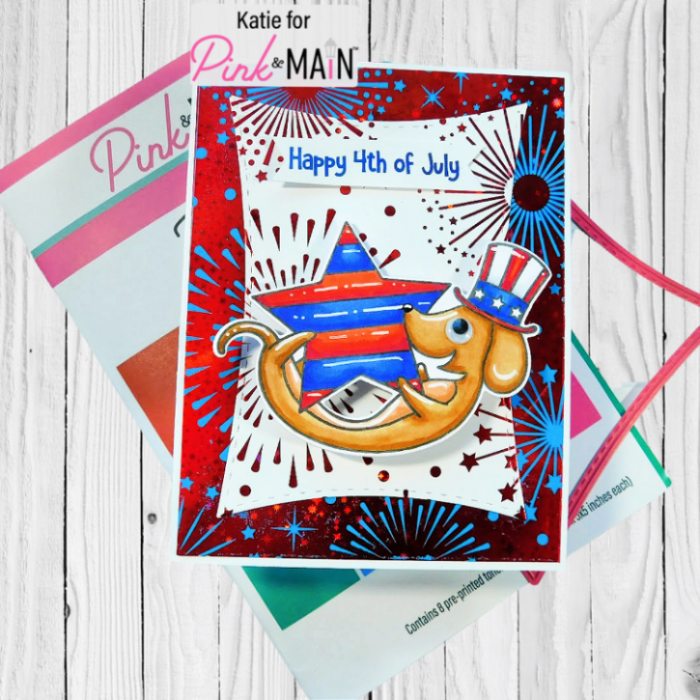 Pink and Main Rainbow Toner Sheets pmf066 fireworks