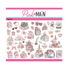 Pink and Main Roman-tasy Bookish Rub-ons pmr016