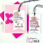 Pink and Main Roman-tasy Bookish Rub-ons pmr016 bookmark