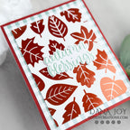Pink and Main Satin Ginger Cheerfoil Roll pmf332 leaves