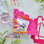 Pink and Main Scallop Corner Pockets Dies pnm809 pink