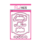 Pink and Main Season of Gratitude Clear Stamp and Die Set image 2