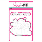 Pink and Main September Cat Clear Stamp and Die Set product image 2