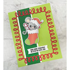 Pink and Main September Mouse Clear Stamp and Die Set joy