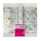 Pink and Main Shattered Silver CheerFoil Roll pmf413