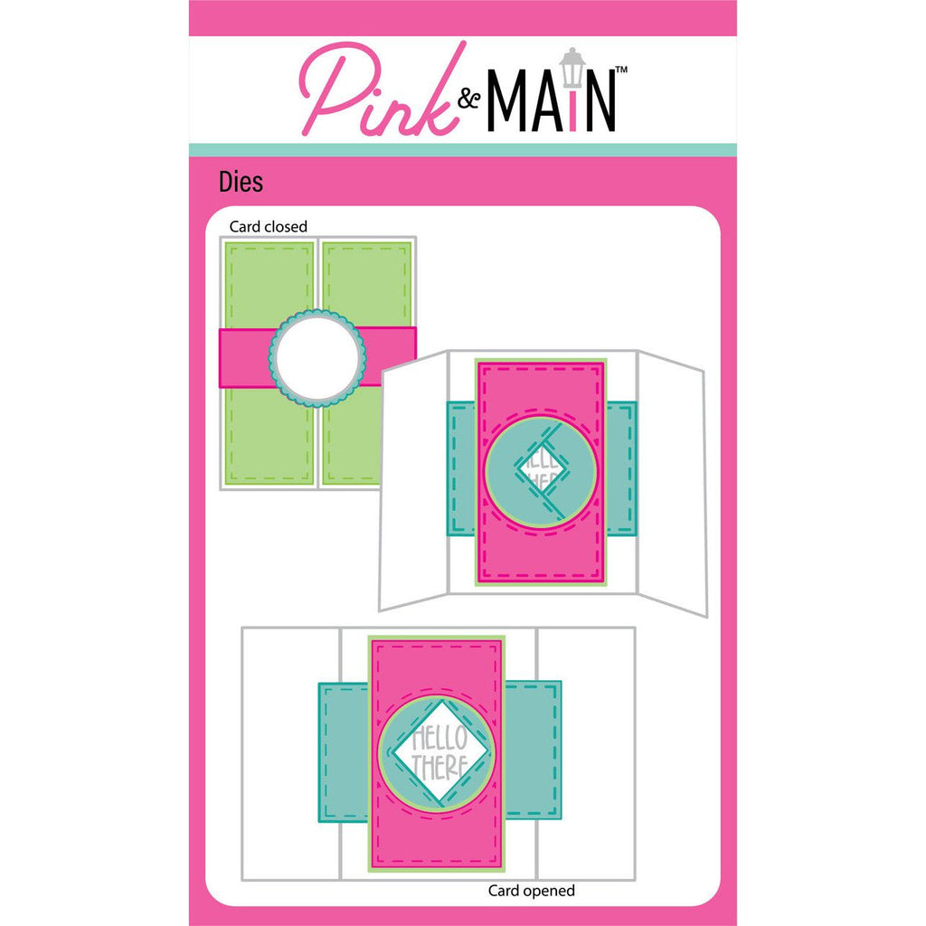Pink and Main Shutter Card Dies pnm741