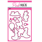 Pink and Main Silly Goose Clear Stamp and Die Set image 2