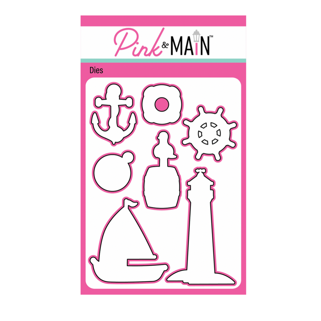 Pink and Main Smooth Sailing Dies pnm765