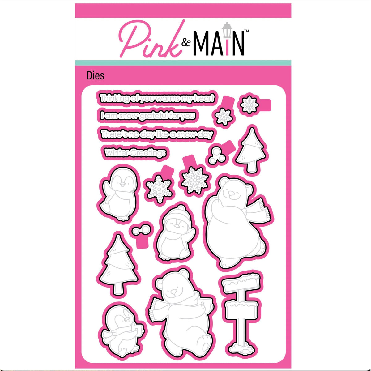 Pink and Main Snow Grateful Dies pnm932